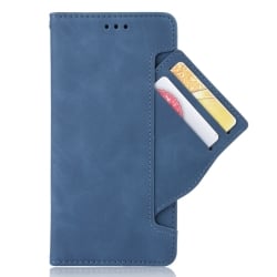 TCL 20Y / Alcatel 1S 2021 Θήκη Βιβλίο Μπλε Skin Feel Calf Pattern Phone Case Blue