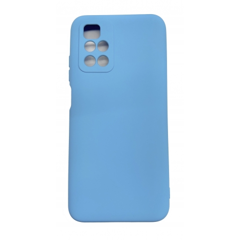 Xiaomi Redmi 10 / Redmi 10 2022 Θήκη Σιλικόνης Γαλάζια Soft Touch Silicone Rubber Soft Case Baby Blue