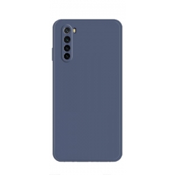 Θήκη Xiaomi Redmi Note 8 / Note 8 2021 Σιλικόνης Γκρι Solid Color Imitation Liquid Silicone Straight Edge Dropproof Grey