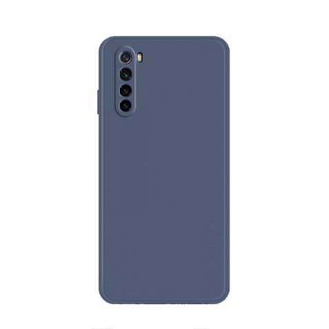 Θήκη Xiaomi Redmi Note 8 / Note 8 2021 Σιλικόνης Γκρι Solid Color Imitation Liquid Silicone Straight Edge Dropproof Grey