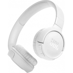JBL Tune 520BT Ασύρματα Bluetooth On Ear Ακουστικά με 57 ώρες Λειτουργίας Λευκά JBLT520BTWHTEU