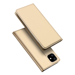 Θήκη iPhone 11 Βιβλίο Χρυσό Dux Ducis Skin Pro Book Case Gold