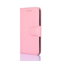 TCL 20R Θήκη Βιβλίο Ροζ Crystal Texture Phone Case Pink