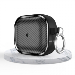 AirPods 3 Θήκη Photo Frame Carbon Fiber Series Earphone Case Black