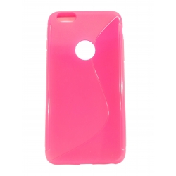 iPhone 6 Plus / 6s Plus Θήκη Σιλικόνης Ροζ Silicone S Case Pink