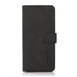 Xiaomi Redmi Note 12S Θήκη Βιβλίο Μαύρο KHAZNEH Matte Texture Phone Case Black