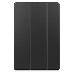 Samsung Galaxy Tab S7+ Plus/S8+ Plus/S7 FE 12.4'' T970/X800/T730 Θήκη Μαύρη Custer Texture Horizontal Flip Case Black