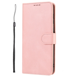 Xiaomi Redmi 12C Θήκη Βιβλίο Ροζ Fantasy Skin-feel Calfskin Texture Phone Case Pink