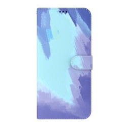 Xiaomi Redmi 12C Θήκη Βιβλίο Watercolor Pattern Flip Phone Case Winter Snow