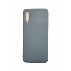 Θήκη Samsung Galaxy A70 Σιλικόνης Μπλε - Γκρι Matt TPU Silicone Case Blue - Grey