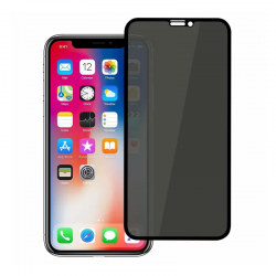 iPhone 11 / XR Προστατευτικό Τζαμάκι 5D Full Glue Privacy Full Face Tempered Glass