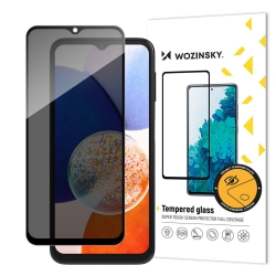 Samsung Galaxy A14 4G / A14 5G Προστατευτικό Τζαμάκι Wozinsky Privacy Glass Tempered Glass with Anti Spy Privatizing Filter