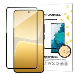Xiaomi 13 5G Προστατευτικό Τζαμάκι Μαύρο Wozinsky Full Glue Full Screen Tempered Glass Black