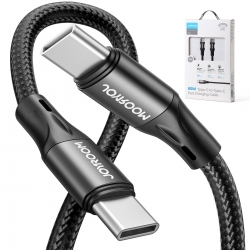 Joyroom fast charging / data cable USB Type C - USB Type C PD 60W 2m Black (S-2030N1-60)