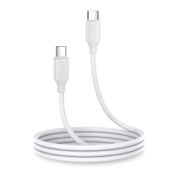 Joyroom cable USB-C - USB-C 480Mb / s 60W 1m white (S-CC060A9)