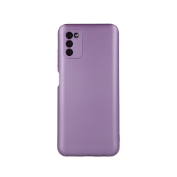 Samsung Galaxy A34 5G Θήκη Σιλικόνης Μωβ Metallic Silicone Case Violet