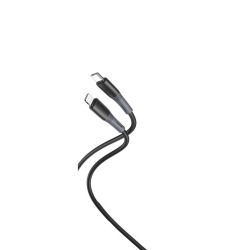 XO Cable NB-Q226A USB-C - Lightning 1m 27W Μαύρο