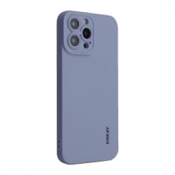 iPhone 14 Pro Θήκη Σιλικόνης Μωβ ENKAY Liquid Silicone Shockproof Case Purple