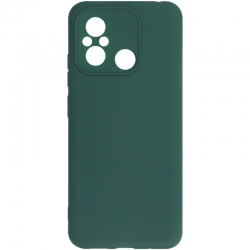 Xiaomi Redmi 12C Θήκη Σιλικόνης Πράσινη Soft Touch Silicone Rubber Soft Case Green