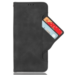 Xiaomi Redmi Note 12 Pro 5G / Xiaomi Poco X5 Pro 5G Θήκη Βιβλίο Μαύρο Skin Feel Calf Texture Card Slots Phone Case Black