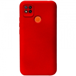 Xiaomi Redmi 9C / Redmi 10A Θήκη Σιλικόνης Κόκκινη Soft Touch Silicone Rubber Soft Case Red