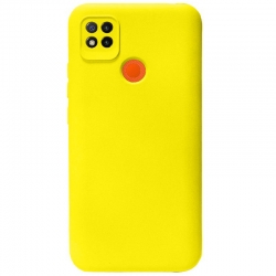 Xiaomi Redmi 9C / Redmi 10A Θήκη Σιλικόνης Κίτρινη Soft Touch Silicone Rubber Soft Case Yellow