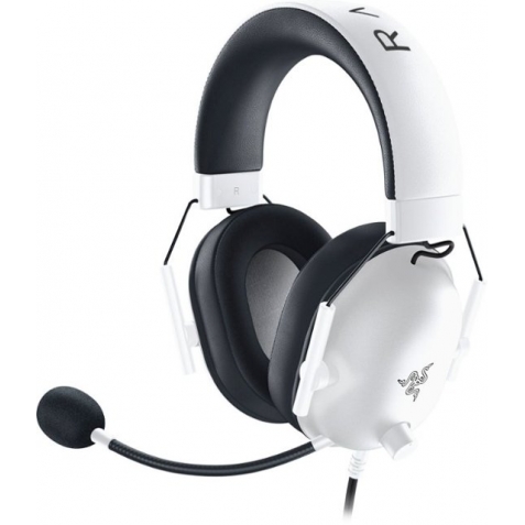 Razer BlackShark V2 X Over Ear Gaming Headset με σύνδεση 3.5mm RZ04-03240700-R3M1 White