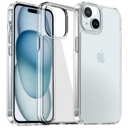 Θήκη iPhone 15 Σιλικόνης Διάφανη TPU Silicone Case 1.5mm Transparent