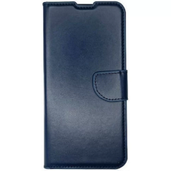 Xiaomi Redmi Note 8T Θήκη Βιβλίο Σκούρο Μπλε Magnetic Closure Soft Interior Structure Book Case Dark Navy
