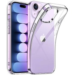 Θήκη iPhone 15 Plus Σιλικόνης Διάφανη TPU Silicone Case 1.5mm Transparent