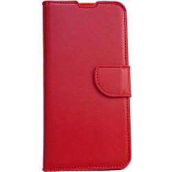 Samsung Galaxy A21s Θήκη Βιβλίο Κόκκινη Magnetic Closure Soft Interior Structure Book Case Red