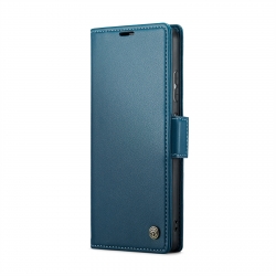 Xiaomi Redmi Note 12 Pro 5G / Xiaomi Poco X5 Pro 5G Θήκη Βιβλίο Μπλε CaseMe 023 Litchi Texture Phone Case Blue