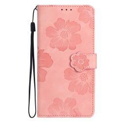 Xiaomi Redmi 10C Θήκη Βιβλίο Ροζ Lace Flower Embossing Flip Phone Case Pink
