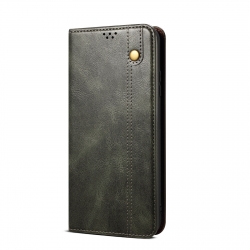 Xiaomi Redmi Note 12S Θήκη Βιβλίο Πράσινο Oil Wax Crazy Horse Texture Phone Case Green