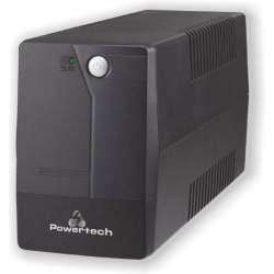 Powertech UPS Line-Interactive 850VA 510W με 2 Schuko Πρίζες
