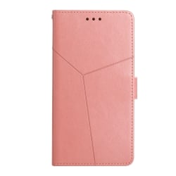 Xiaomi Redmi 9A / 9AT Θήκη Βιβλίο Ροζ Χρυσό Y Stitching Horizontal Flip Phone Case Rose Gold