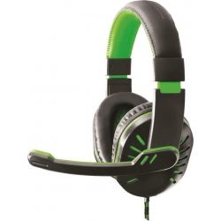 Esperanza Ενσύρματα Ακουστικά Gaming Headset CROW EGH330G Green