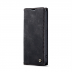 iPhone 15 Plus Θήκη Βιβλίο Μαύρο CaseMe 013 Multifunctional Horizontal Flip Phone Case Black