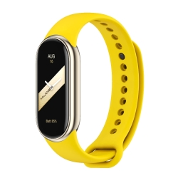 Λουράκι Xiaomi Mi Band 8 Κίτρινο Mijobs Solid Color Silicone Watch Band Yellow