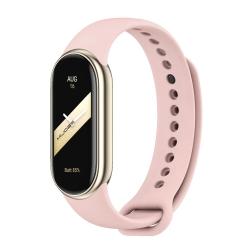 Λουράκι Xiaomi Mi Band 8 Ροζ Mijobs Solid Color Silicone Watch Band Pink