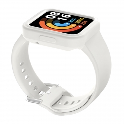 Λουράκι Xiaomi Redmi Watch 2 / Watch 2 Lite Λευκό Solid Color Silicone Integrated Watch Band White