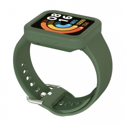 Λουράκι Xiaomi Redmi Watch 2 / Watch 2 Lite Πράσινο Solid Color Silicone Integrated Watch Band Green