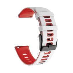 Λουράκι Huawei Watch GT3 46mm Λευκό Κόκκινο 22mm Mixed-Color Silicone Watch Band White Red