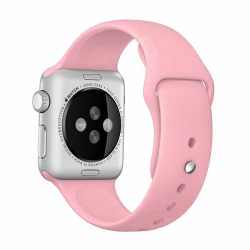 Λουράκι Apple Watch Ultra/Ultra2 - 49/ 45/ 44/ 42mm - Series 9/8/7 - SE/6/5/4/3/2/1 Rubber Sport Pink