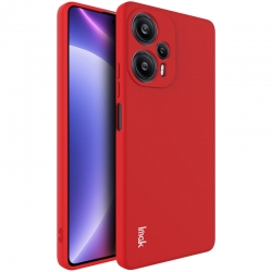 Xiaomi Poco F5 5G Θήκη Σιλικόνης Κόκκινη IMAK UC-4 Series Straight Edge TPU Soft Phone Case Red