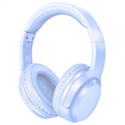 Borofone BO25 Ασύρματα/Ενσύρματα On Ear Ακουστικά Bluetooth Blue