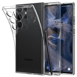 Samsung Galaxy S23 Ultra 5G Θήκη Διάφανη Spigen Liquid Crystal Back Cover Crystal Clear ACS05610