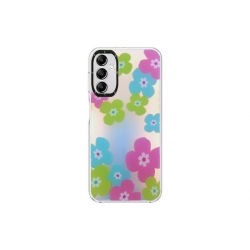 Samsung Galaxy A14 4G / A14 5G Θήκη Σιλικόνης Με Σχέδιο Iridescent With Assorted Designs Phone Case Flower