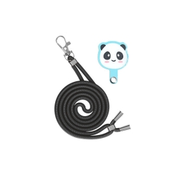 Λουράκι Λαιμού Universal Θήκης Smartphone Neck Strap With Hook And Emoji Panda