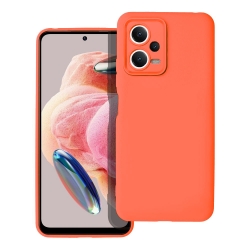 Xiaomi Redmi Note 12 5G Θήκη Σιλικόνης Πορτοκαλί Soft Touch Silicone Rubber Soft Orange